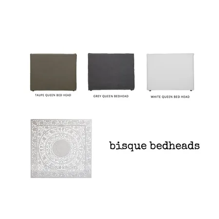 bisque bedheads Interior Design Mood Board by The Secret Room on Style Sourcebook