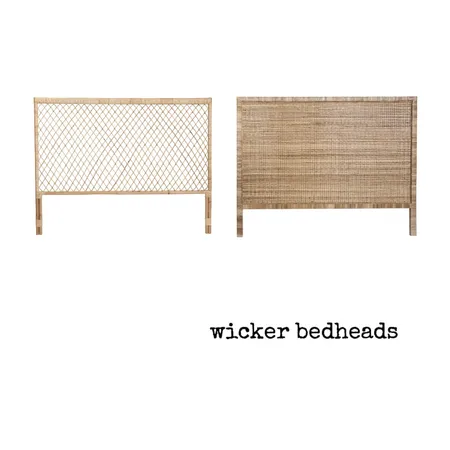 Wicker Beadheads Interior Design Mood Board by The Secret Room on Style Sourcebook