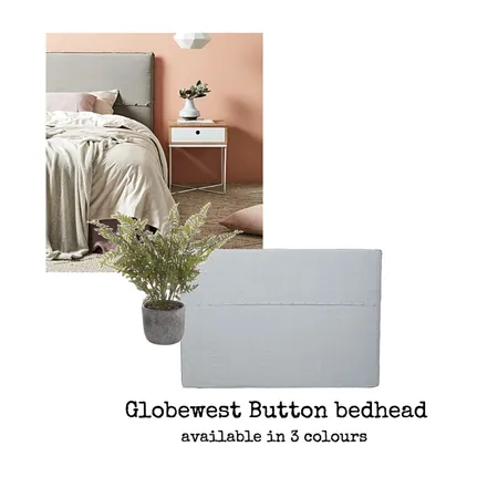 button bedhead Interior Design Mood Board by The Secret Room on Style Sourcebook