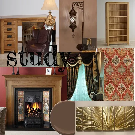study Interior Design Mood Board by SEVDA43 on Style Sourcebook