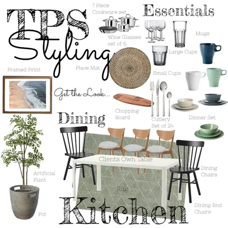 Client Three Proposal Seven Kitchen Interior Design Mood Board by thepropertystyler on Style Sourcebook