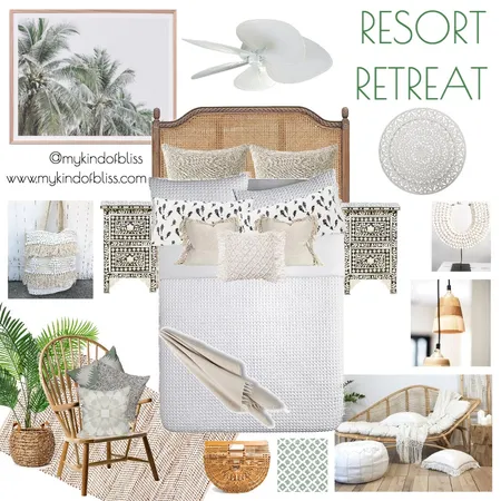 Resort Retreat Interior Design Mood Board by My Kind Of Bliss on Style Sourcebook