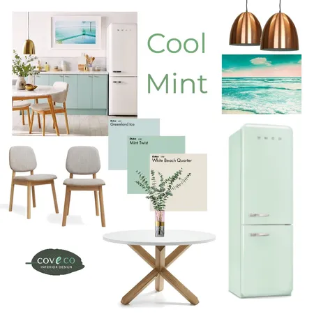 Cool Mint Interior Design Mood Board by Coveco Interior Design on Style Sourcebook