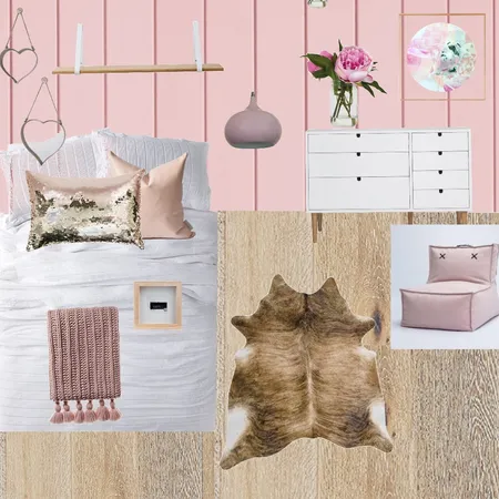 Girls room Interior Design Mood Board by Zoe on Style Sourcebook