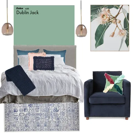 Finlay - Master Bedroom Interior Design Mood Board by Holm & Wood. on Style Sourcebook