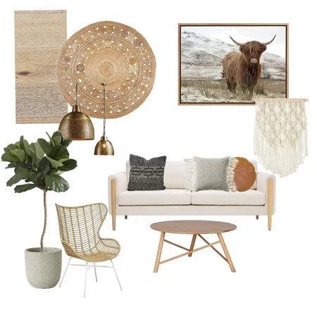 Natural vibe Interior Design Mood Board by Rebecca Kurka on Style Sourcebook