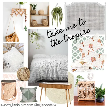 Take Me to the Tropics Interior Design Mood Board by My Kind Of Bliss on Style Sourcebook