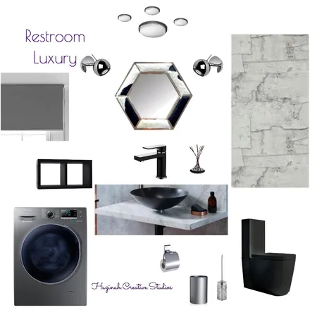 Restroom luxury Interior Design Mood Board by Gugz on Style Sourcebook