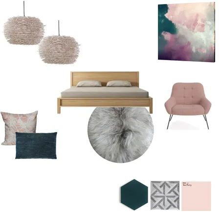 Moody Pink Interior Design Mood Board by JennaSmith on Style Sourcebook