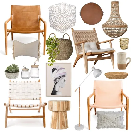 Naturals &amp; Neutrals Interior Design Mood Board by Thediydecorator on Style Sourcebook