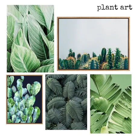Plant art Interior Design Mood Board by artoflife on Style Sourcebook
