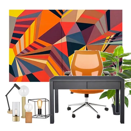 UNSW Mural example Interior Design Mood Board by DesignerCM on Style Sourcebook