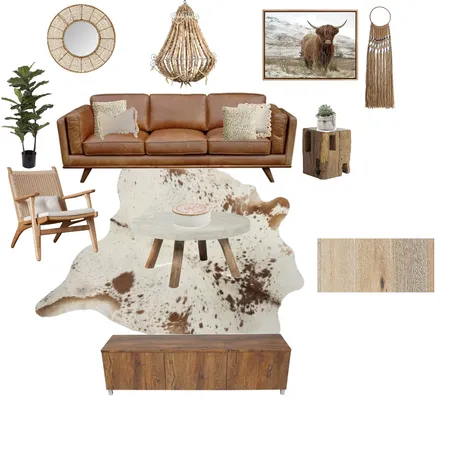 Lounge Room Interior Design Mood Board by TheLittleWhiteNest on Style Sourcebook