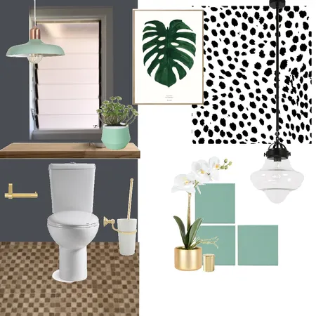 Powder Room Interior Design Mood Board by Holm & Wood. on Style Sourcebook
