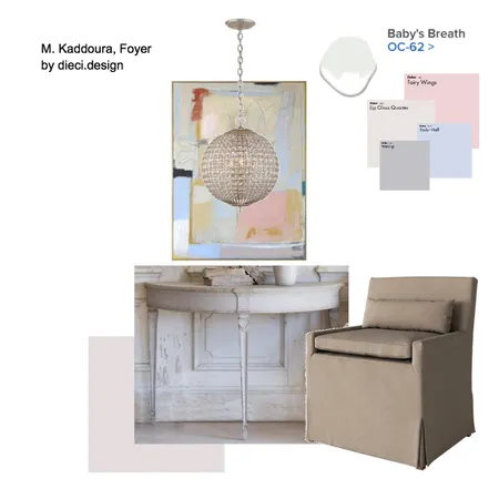 Kaddoura, M Foyer Classic Interior Design Mood Board by dieci.design on Style Sourcebook