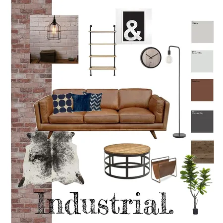 Industrial Interior Design Mood Board by Priscilla De Luca on Style Sourcebook