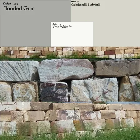 outside with flooded gum Interior Design Mood Board by tinina on Style Sourcebook