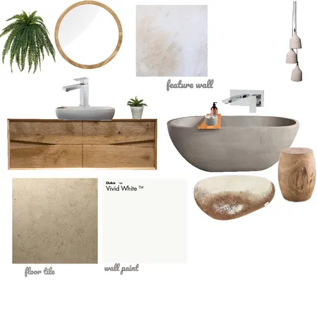 Bathroom Interior Design Mood Board by TheLittleWhiteNest on Style Sourcebook