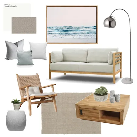 Australian Coastal Living Room Interior Design Mood Board by KellyJones on Style Sourcebook