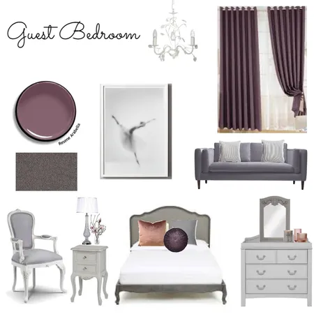 Guest Bedroom Interior Design Mood Board by LGDesigns on Style Sourcebook