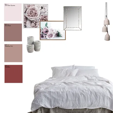 Pinky bedroom Interior Design Mood Board by maria89 on Style Sourcebook