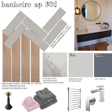BANHEIRO AP302 Interior Design Mood Board by marcelarossi on Style Sourcebook