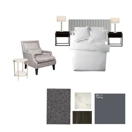 Art Deco Bedroom Interior Design Mood Board by skariko on Style Sourcebook