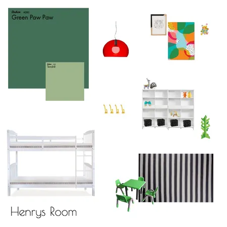 Henrys Room Interior Design Mood Board by KatyPost on Style Sourcebook