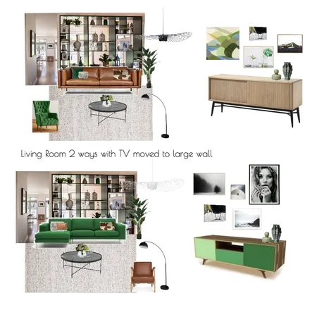 Our living room - 2 ways Interior Design Mood Board by KatyPost on Style Sourcebook