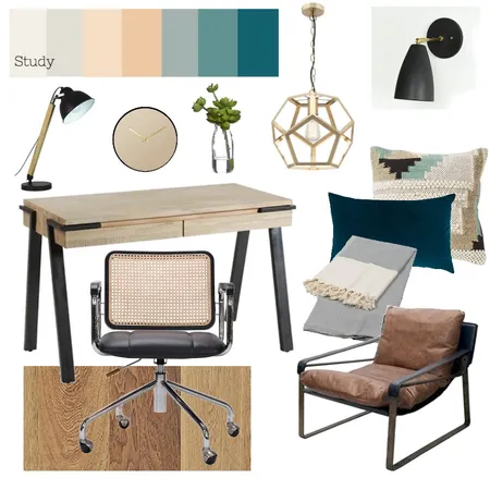 Study Interior Design Mood Board by EmHeinze on Style Sourcebook