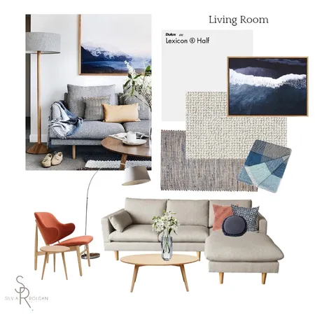 Living Room Interior Design Mood Board by Studio Esar on Style Sourcebook