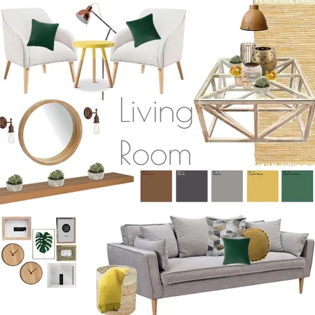 LIVING ROOM Interior Design Mood Board by Madre11 on Style Sourcebook