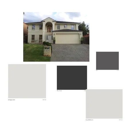 House Exterior - Option 1 Interior Design Mood Board by wheels_dollbaby on Style Sourcebook
