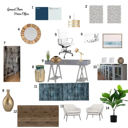 Home Office Interior Design Mood Board by kgamble on Style Sourcebook
