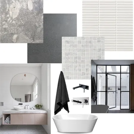 Vanessa Bathroom Interior Design Mood Board by DOT + POP on Style Sourcebook
