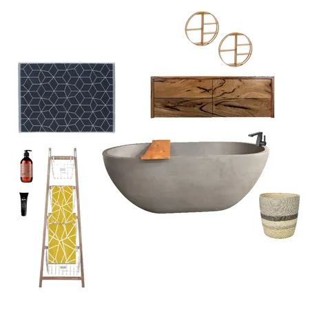 Modern Bath Interior Design Mood Board by MarionGuerin on Style Sourcebook