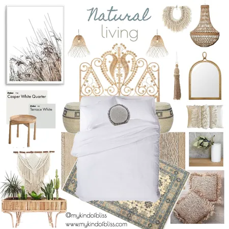 NATURAL LIVING Interior Design Mood Board by My Kind Of Bliss on Style Sourcebook
