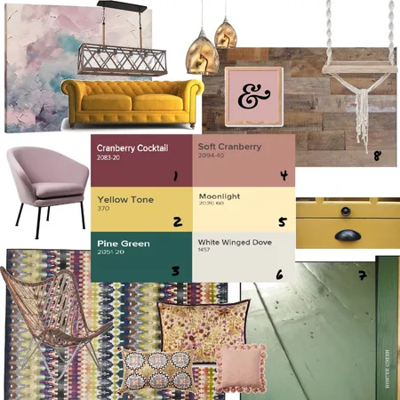 Scheme 3 TRIADIC Interior Design Mood Board by saida on Style Sourcebook