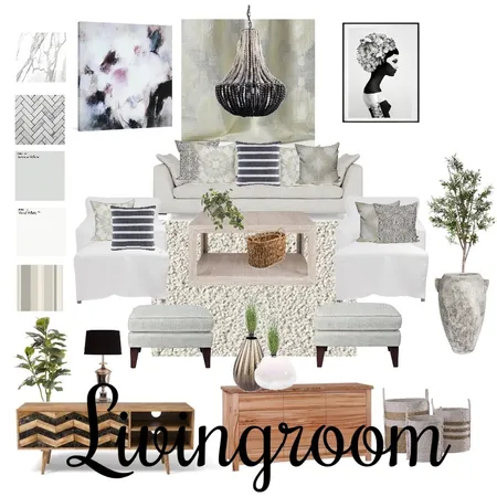 living Room Interior Design Mood Board by CmtVog on Style Sourcebook