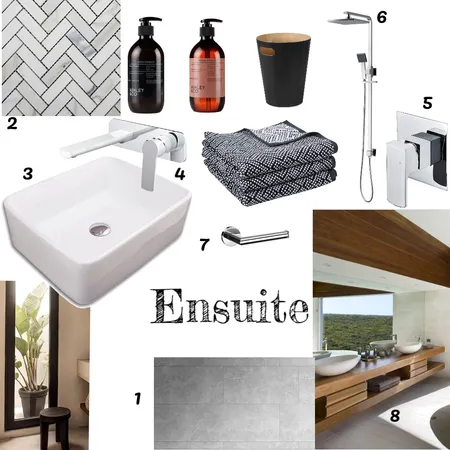 Ensuite Interior Design Mood Board by Lifebydesigns on Style Sourcebook