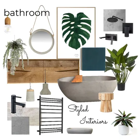 My bathroom inspo Interior Design Mood Board by StyledInteriors on Style Sourcebook