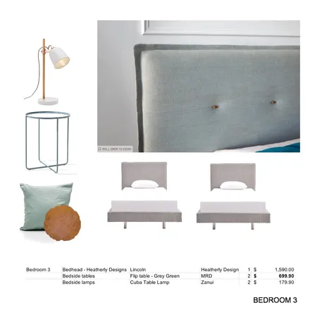 Guest Bedroom 2 - Mckenna Interior Design Mood Board by elliebrown11 on Style Sourcebook