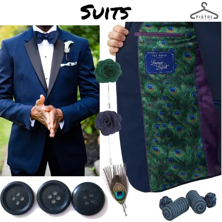 Suits || Peacock Interior Design Mood Board by snoobabsy on Style Sourcebook