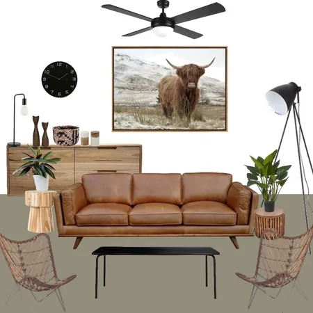 Brown living room Interior Design Mood Board by fakata on Style Sourcebook