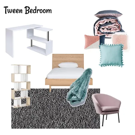 Tween bedroom Interior Design Mood Board by jac on Style Sourcebook