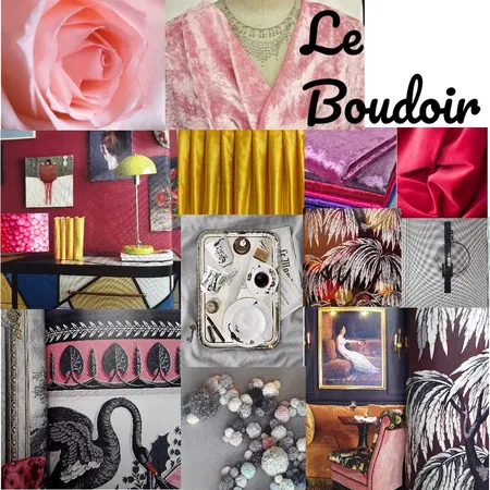 LE BOUDOIR Interior Design Mood Board by ABARNOUSSI on Style Sourcebook