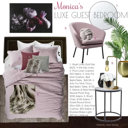 monica's room 3 Interior Design Mood Board by girlwholovesinteriors on Style Sourcebook