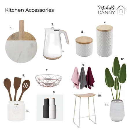 Kitchen Mood Board - Jennie Interior Design Mood Board by Michelle Canny Interiors on Style Sourcebook