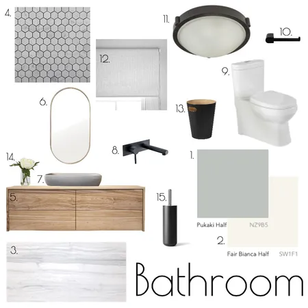 Bathroom Interior Design Mood Board by morganross on Style Sourcebook