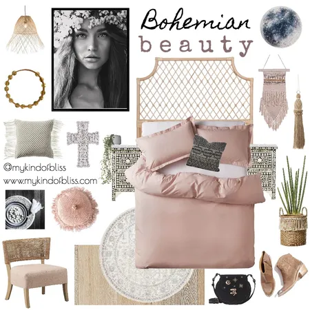 Bohemian Beauty Interior Design Mood Board by My Kind Of Bliss on Style Sourcebook